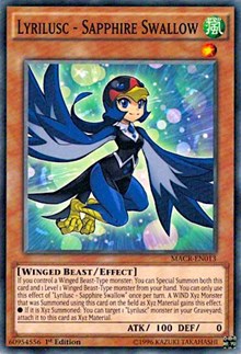 Lyrilusc - Sapphire Swallow [Maximum Crisis] [MACR-EN013] | Amazing Games TCG