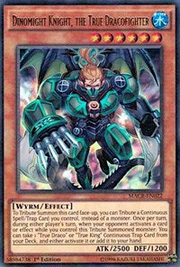 Dinomight Knight, the True Dracofighter [Maximum Crisis] [MACR-EN022] | Amazing Games TCG