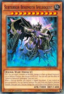 Subterror Behemoth Speleogeist [Maximum Crisis] [MACR-EN084] | Amazing Games TCG