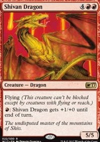 Shivan Dragon [Welcome Deck 2017] | Amazing Games TCG