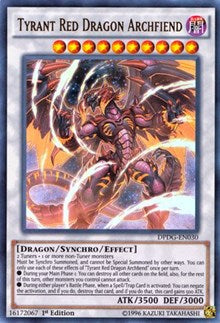 Tyrant Red Dragon Archfiend [Duelist Pack: Dimensional Guardians] [DPDG-EN030] | Amazing Games TCG