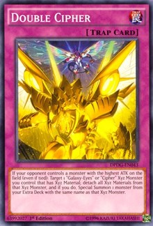 Double Cipher [Duelist Pack: Dimensional Guardians] [DPDG-EN043] | Amazing Games TCG