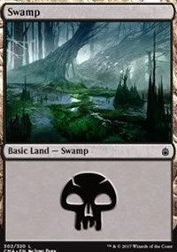 Swamp (302) [Commander Anthology] | Amazing Games TCG