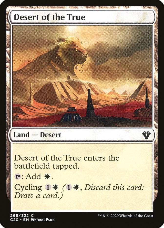 Desert of the True [Commander 2020] | Amazing Games TCG