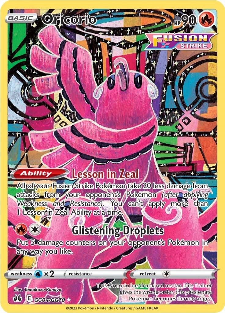 Oricorio (GG04/GG70) [Sword & Shield: Crown Zenith] | Amazing Games TCG