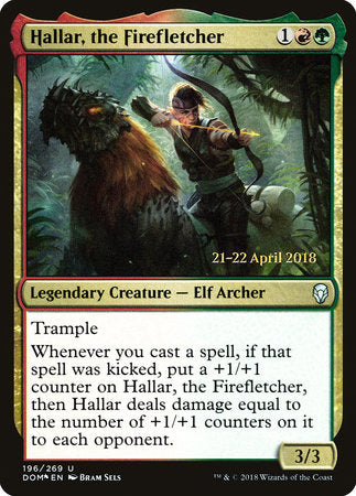 Hallar, the Firefletcher [Dominaria Promos] | Amazing Games TCG
