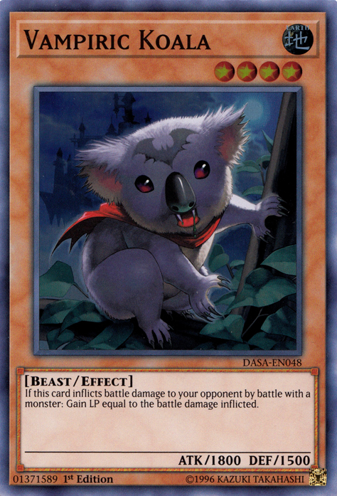 Vampiric Koala [DASA-EN048] Super Rare | Amazing Games TCG