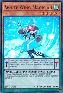 White Wing Magician [Pendulum Evolution] [PEVO-EN005] | Amazing Games TCG