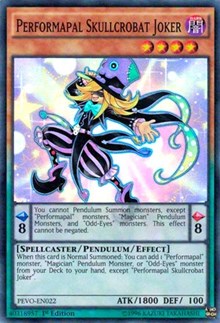 Performapal Skullcrobat Joker [Pendulum Evolution] [PEVO-EN022] | Amazing Games TCG