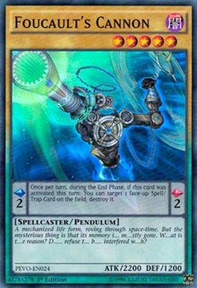 Foucault's Cannon [Pendulum Evolution] [PEVO-EN024] | Amazing Games TCG