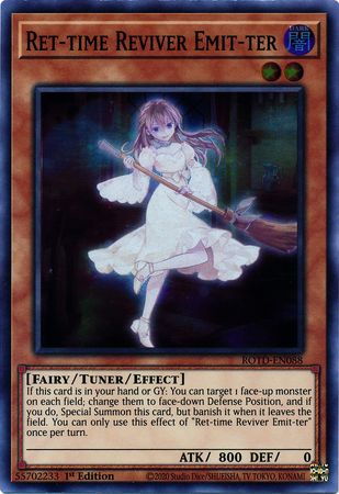 Ret-time Reviver Emit-ter [ROTD-EN088] Super Rare | Amazing Games TCG