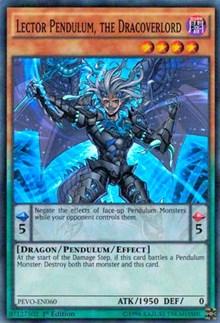 Lector Pendulum, the Dracoverlord [Pendulum Evolution] [PEVO-EN060] | Amazing Games TCG