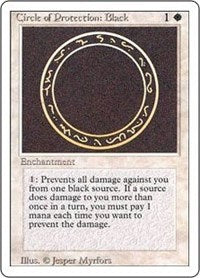 Circle of Protection: Black [Revised Edition] | Amazing Games TCG