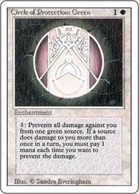Circle of Protection: Green [Revised Edition] | Amazing Games TCG