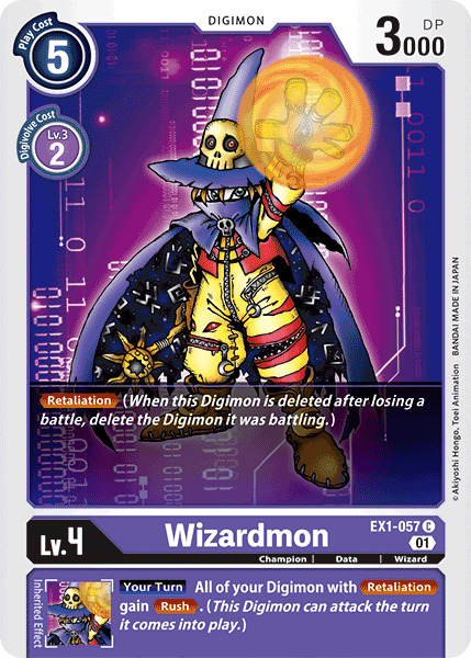 Wizardmon [EX1-057] [Classic Collection] | Amazing Games TCG