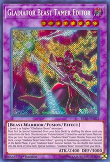 Gladiator Beast Tamer Editor [Battles of Legend: Light's Revenge] [BLLR-EN023] | Amazing Games TCG