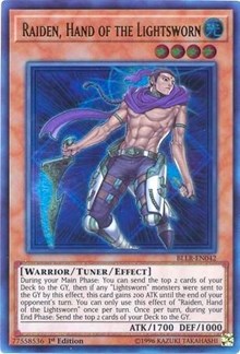 Raiden, Hand of the Lightsworn [Battles of Legend: Light's Revenge] [BLLR-EN042] | Amazing Games TCG