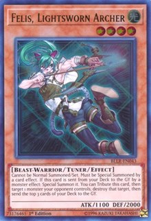 Felis, Lightsworn Archer [Battles of Legend: Light's Revenge] [BLLR-EN043] | Amazing Games TCG