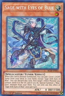 Sage with Eyes of Blue [Battles of Legend: Light's Revenge] [BLLR-EN055] | Amazing Games TCG