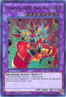 Elemental HERO Nova Master [Battles of Legend: Light's Revenge] [BLLR-EN056] | Amazing Games TCG