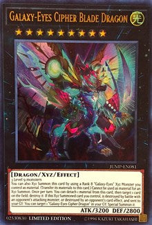 Galaxy-Eyes Cipher Blade Dragon [Shonen Jump Magazine Promos] [JUMP-EN081] | Amazing Games TCG