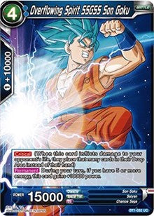 Overflowing Spirit SSGSS Son Goku [BT1-032] | Amazing Games TCG
