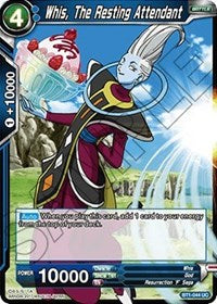 Whis, The Resting Attendant [BT1-044] | Amazing Games TCG
