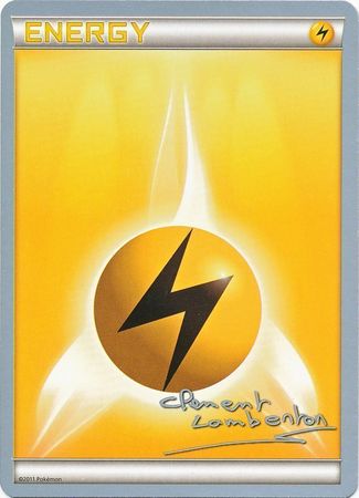 Lightning Energy (Anguille Sous Roche - Clement Lamberton) [World Championships 2013] | Amazing Games TCG