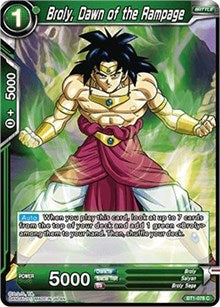 Broly, Dawn of the Rampage [BT1-076] | Amazing Games TCG