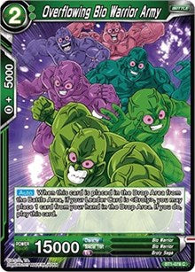 Overflowing Bio Warrior Army [BT1-078] | Amazing Games TCG