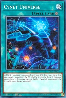 Cynet Universe [Starter Deck: Link Strike] [YS17-EN021] | Amazing Games TCG