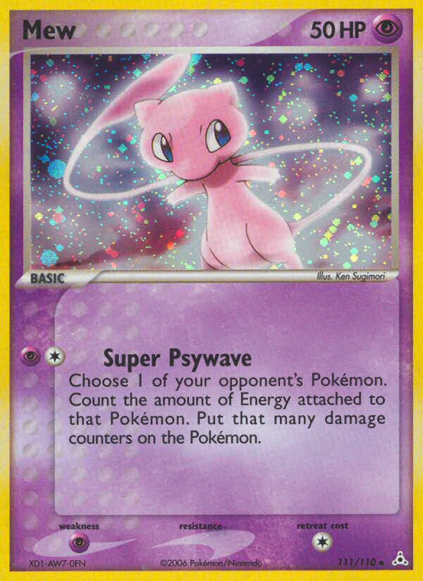 Mew (111/110) [EX: Holon Phantoms] | Amazing Games TCG