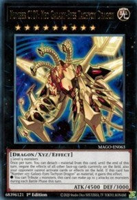 Number C107: Neo Galaxy-Eyes Tachyon Dragon [MAGO-EN063] Rare | Amazing Games TCG