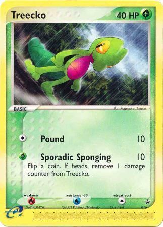 Treecko (016) (Non-Holo) [Nintendo: Black Star Promos] | Amazing Games TCG