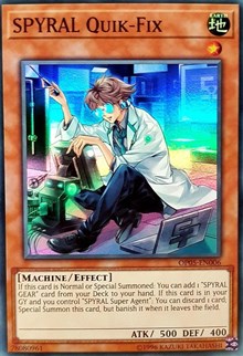 SPYRAL Quik-Fix [OTS Tournament Pack 5] [OP05-EN006] | Amazing Games TCG