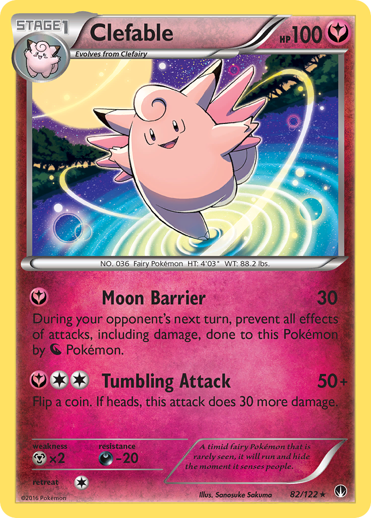 Clefable (82/122) [XY: BREAKpoint] | Amazing Games TCG