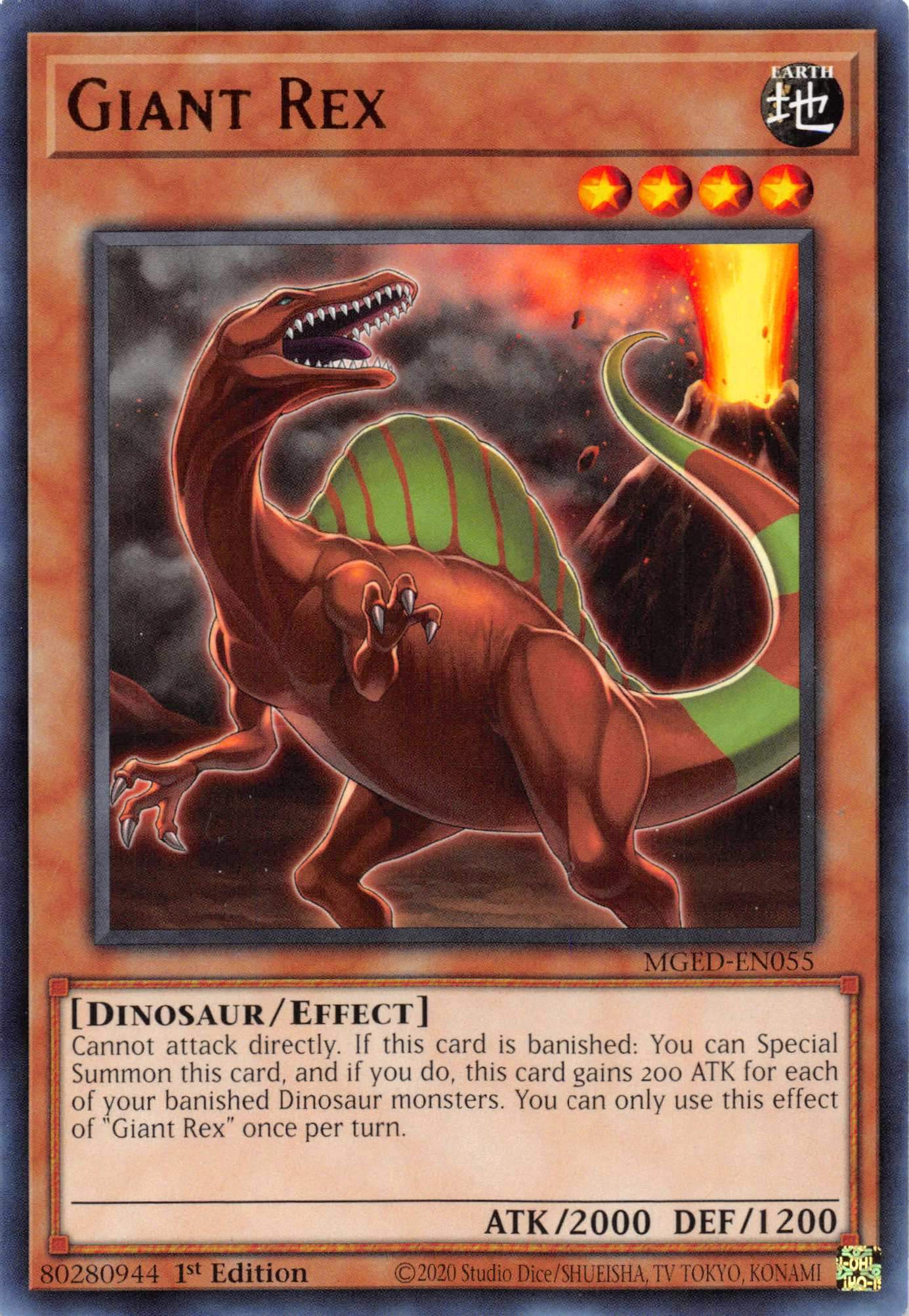 Giant Rex [MGED-EN055] Rare | Amazing Games TCG