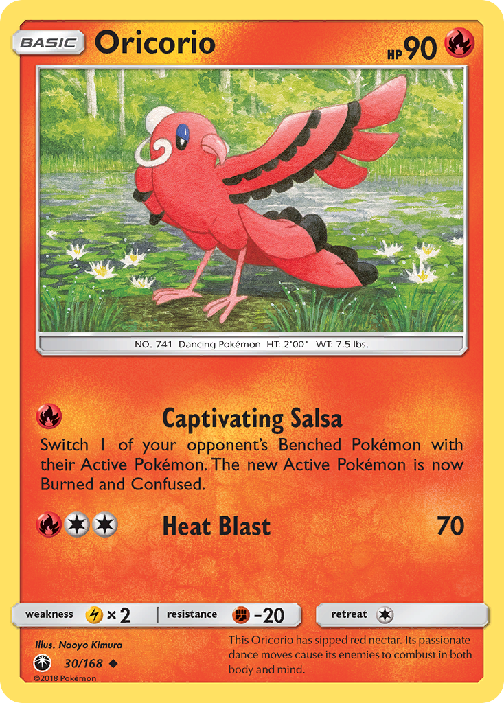 Oricorio (30/168) [Sun & Moon: Celestial Storm] | Amazing Games TCG