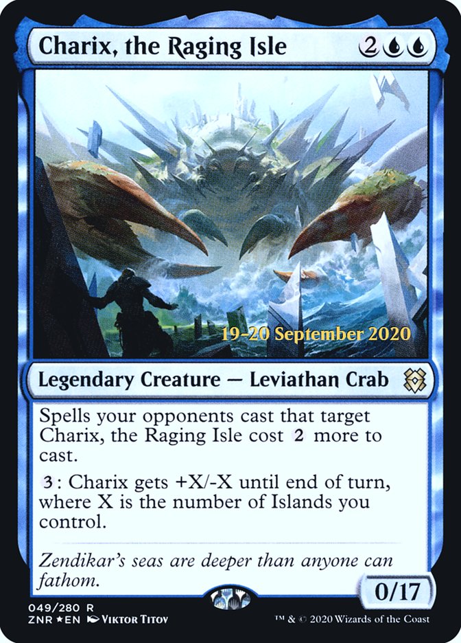 Charix, the Raging Isle  [Zendikar Rising Prerelease Promos] | Amazing Games TCG