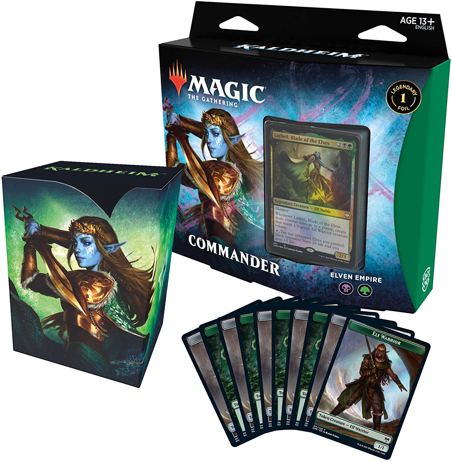 mtg lathril blade of the elves commander deck Kaldheim