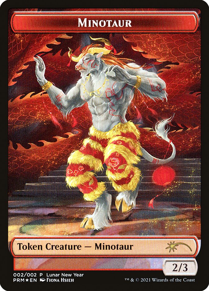 Minotaur Token [Year of the Ox 2021] | Amazing Games TCG