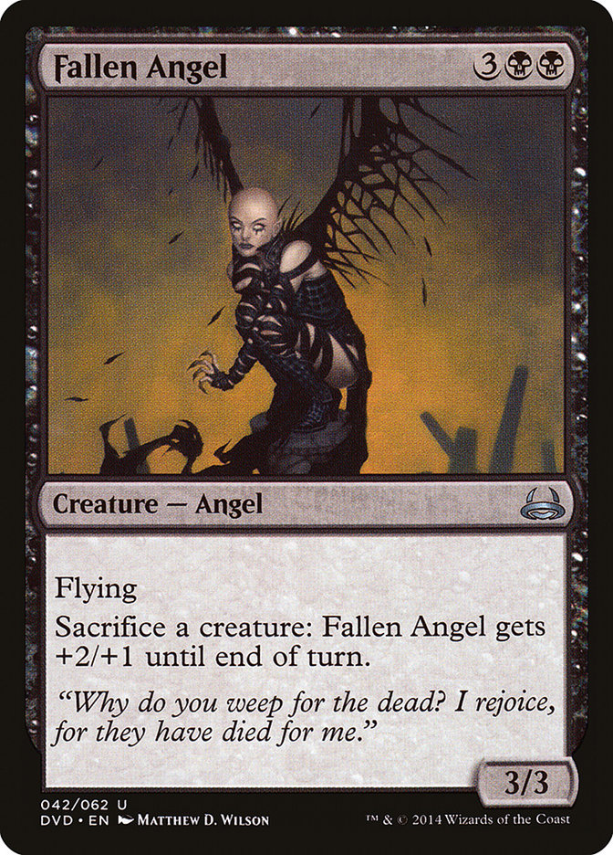 Fallen Angel (Divine vs. Demonic) [Duel Decks Anthology] | Amazing Games TCG