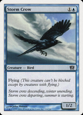 Storm Crow [Eighth Edition] | Amazing Games TCG