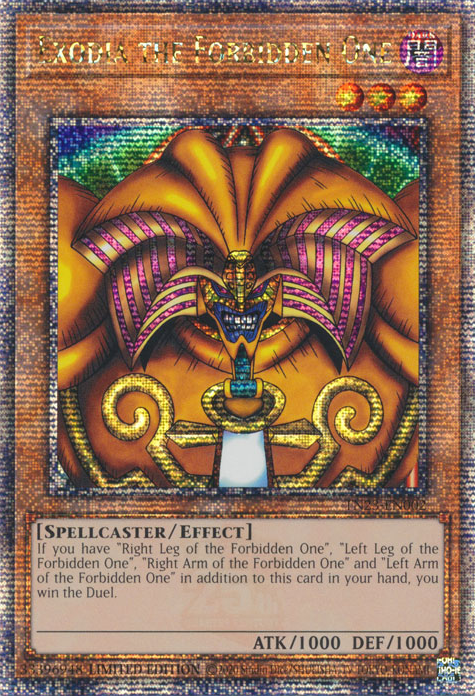 Exodia the Forbidden One [TN23-EN002] Quarter Century Secret Rare | Amazing Games TCG