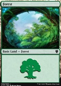 Forest (308) [Commander 2017] | Amazing Games TCG