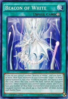 Beacon of White [2017 Mega-Tins Mega Pack] [MP17-EN031] | Amazing Games TCG