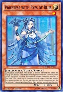 Priestess with Eyes of Blue [2017 Mega-Tins Mega Pack] [MP17-EN055] | Amazing Games TCG