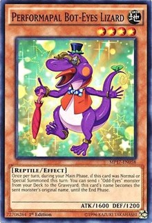 Performapal Bot-Eyes Lizard [2017 Mega-Tins Mega Pack] [MP17-EN058] | Amazing Games TCG