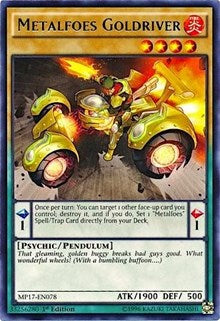 Metalfoes Goldriver [2017 Mega-Tins Mega Pack] [MP17-EN078] | Amazing Games TCG