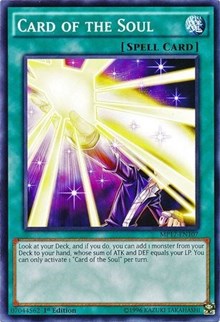 Card of the Soul [2017 Mega-Tins Mega Pack] [MP17-EN107] | Amazing Games TCG